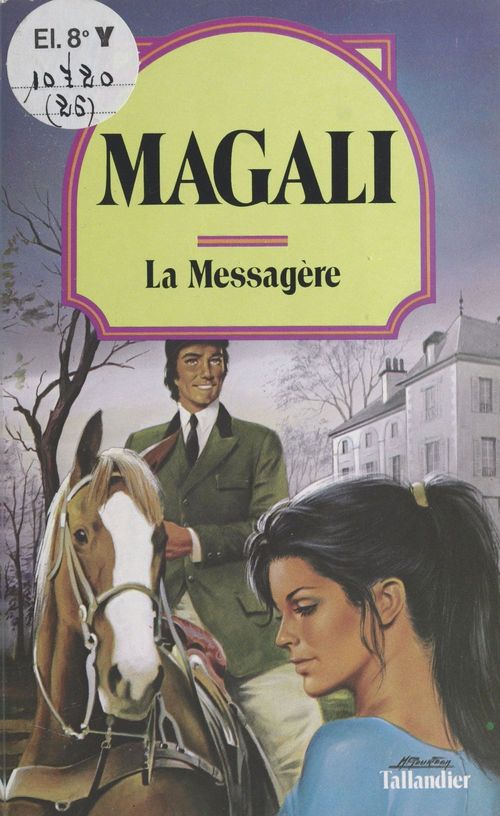 Couverture ebook de La messagère, de Magali