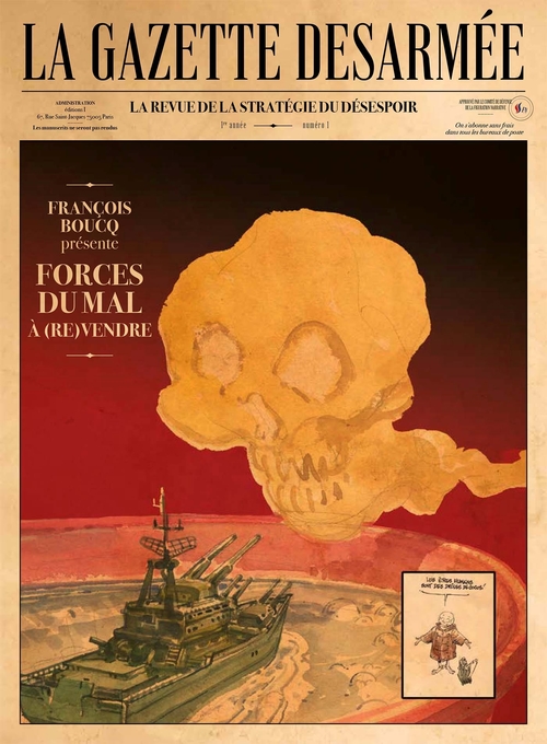 ebook cover of La Gazette désarmée - La Revue de la stratégie du désespoir, by François Boucq