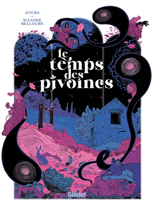 ebook cover of Le temps des pivoines, by Maxime Belloche