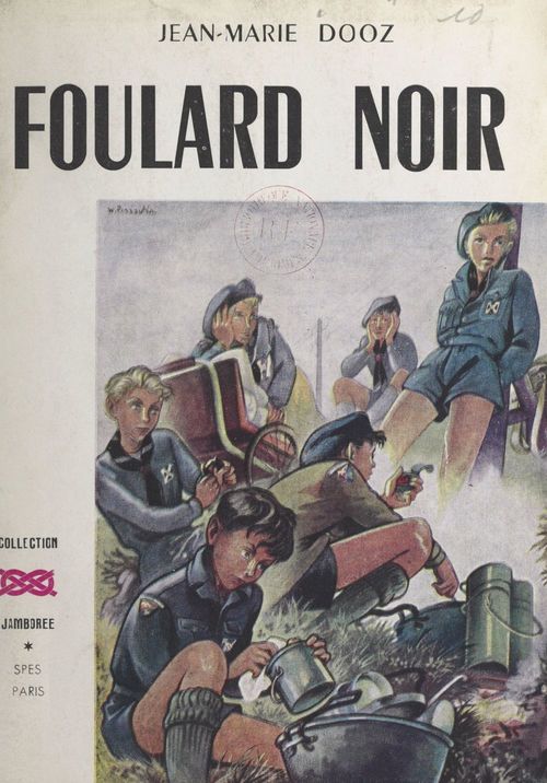 ebook cover of Foulard noir, by Jean-Marie Dooz