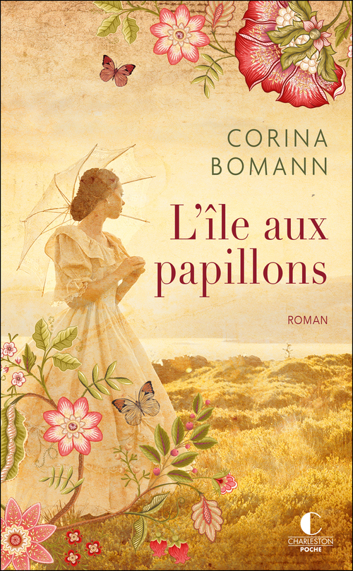 ebook cover of L'Île aux papillons, by Corina Bomann