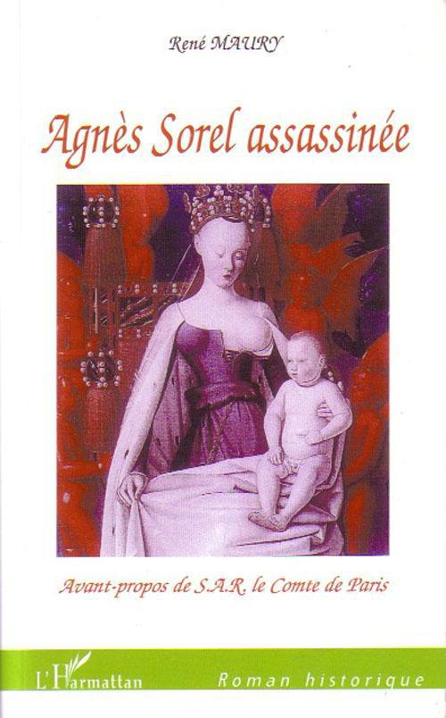 Couverture ebook de Agnès Sorel assassinée, de René Maury
