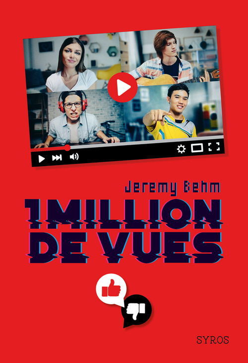 Couverture ebook de 1 million de vues, de Jeremy Behm