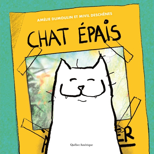 ebook cover of Chat épais, by Amelie Dumoulin