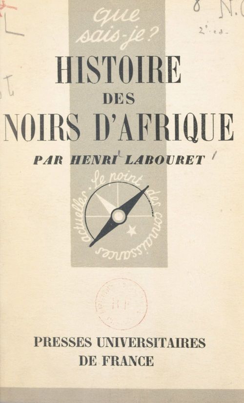 ebook cover of Histoire des Noirs d'Afrique, by Henri Labouret