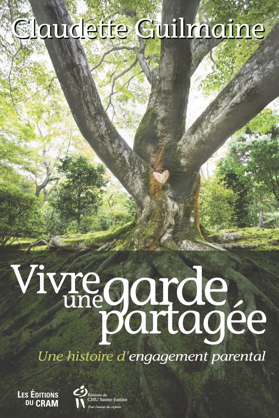 ebook cover of Vivre une garde partagée, by Claudette Guilmaine