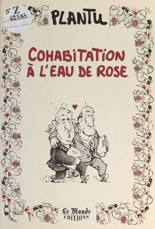 Couverture ebook de Cohabitation à l'eau de rose, de Plantu