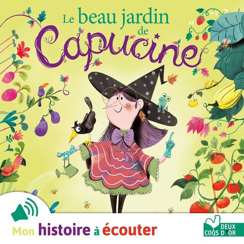 Couverture audiobook de Le beau jardin de Capucine, de Audrey Bouquet