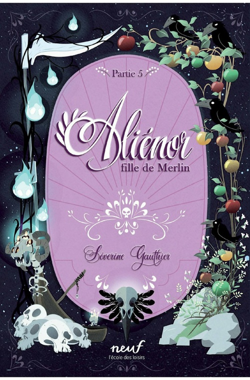 ebook cover of Aliénor fille de Merlin - Partie 5 - Avalon, by Séverine Gauthier