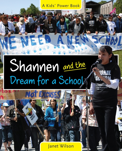Couverture ebook de Shannen and the Dream for a School, de Janet Wilson