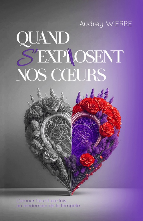 Couverture ebook de Quand s'exposent nos coeurs, de Audrey Wierre