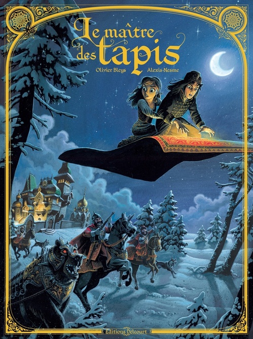 Couverture ebook de Le Maître des tapis NED, de Olivier Bleys