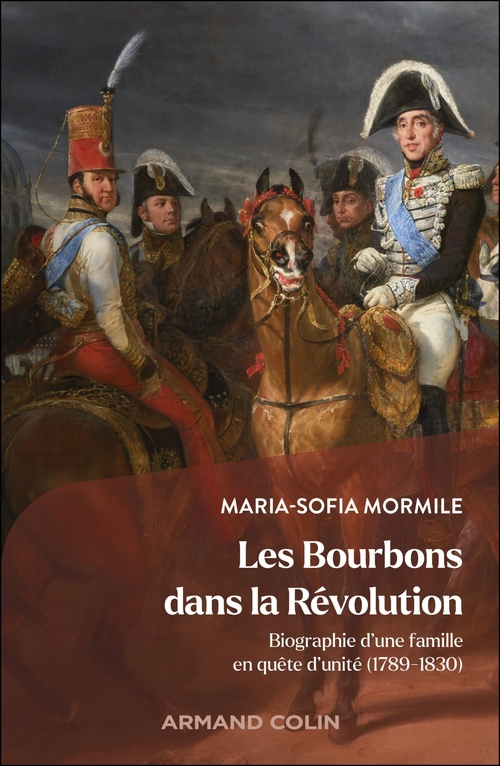 Couverture ebook de Les Bourbons dans la Révolution, de Maria-Sofia Mormile