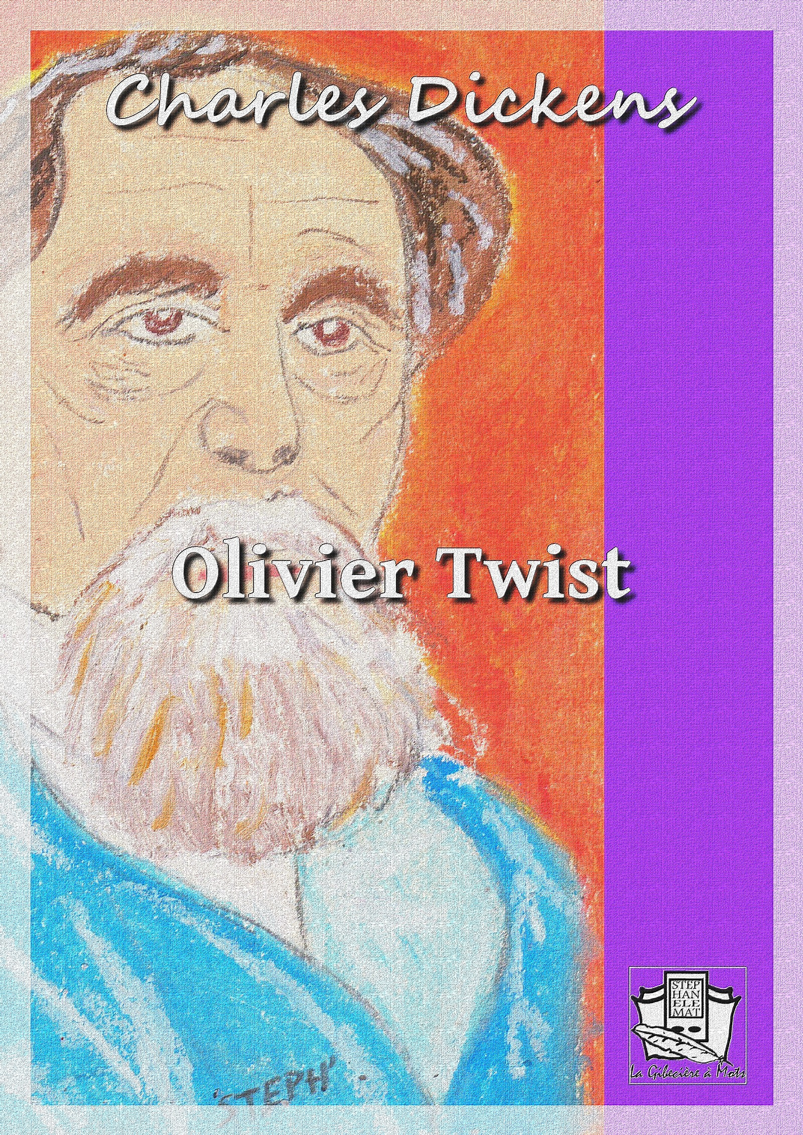 Couverture ebook de Olivier Twist, de Charles Dickens
