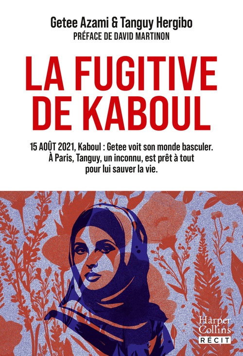 ebook cover of La Fugitive de Kaboul, by Getee Azami, Tanguy Hergibo