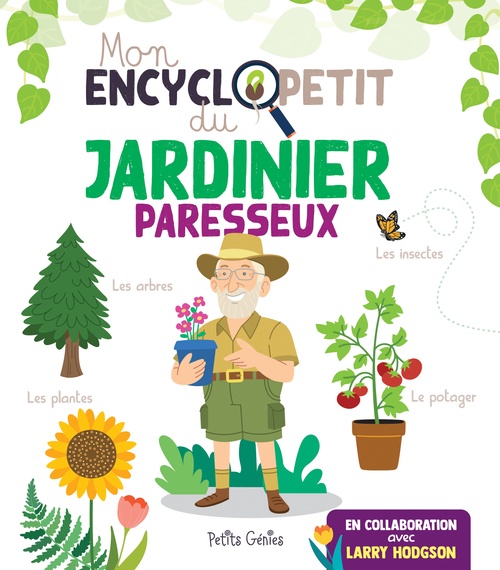 ebook cover of Mon encyclopetit du jardinier paresseux, by Julie Boudreau