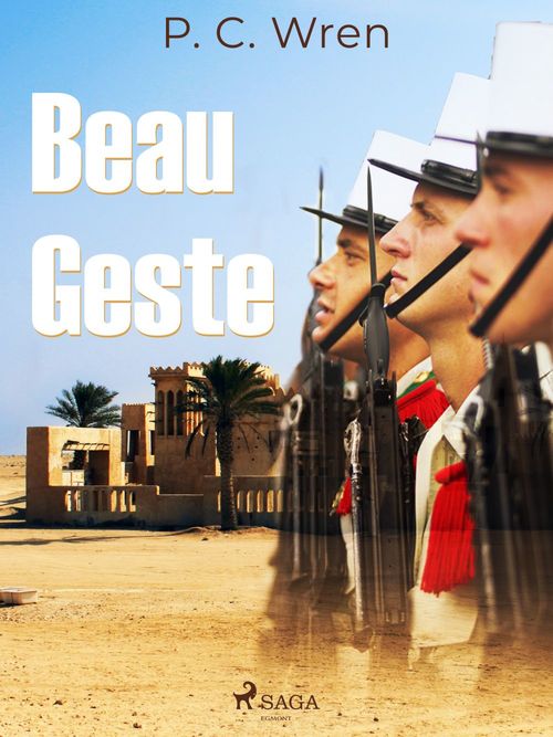 Couverture ebook de Beau Geste, de P. C. Wren