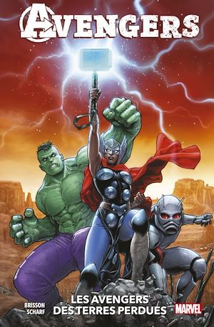 Couverture ebook de Avengers : Les Avengers des Terres Perdues, de Ed Brisson