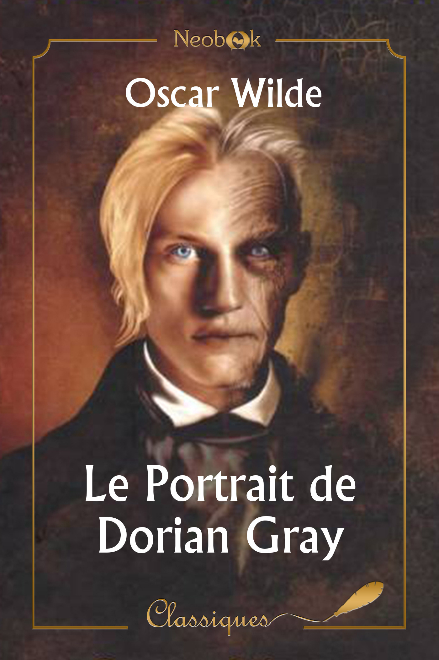 ebook cover of Le Portrait de Dorian Gray, by Oscar Wilde