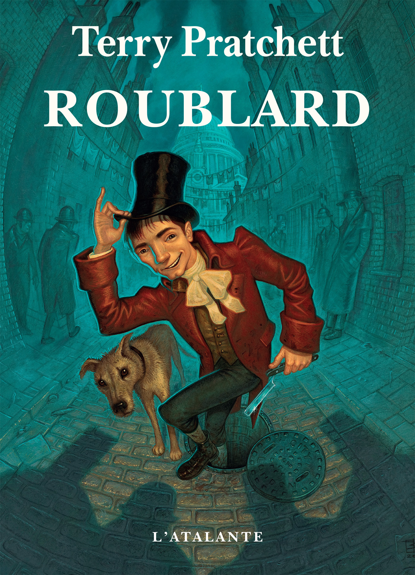 ebook cover of Roublard, by Terry Pratchett