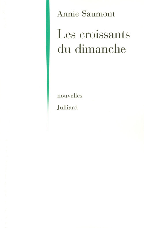 ebook cover of Les croissants du dimanche, by Annie Saumont