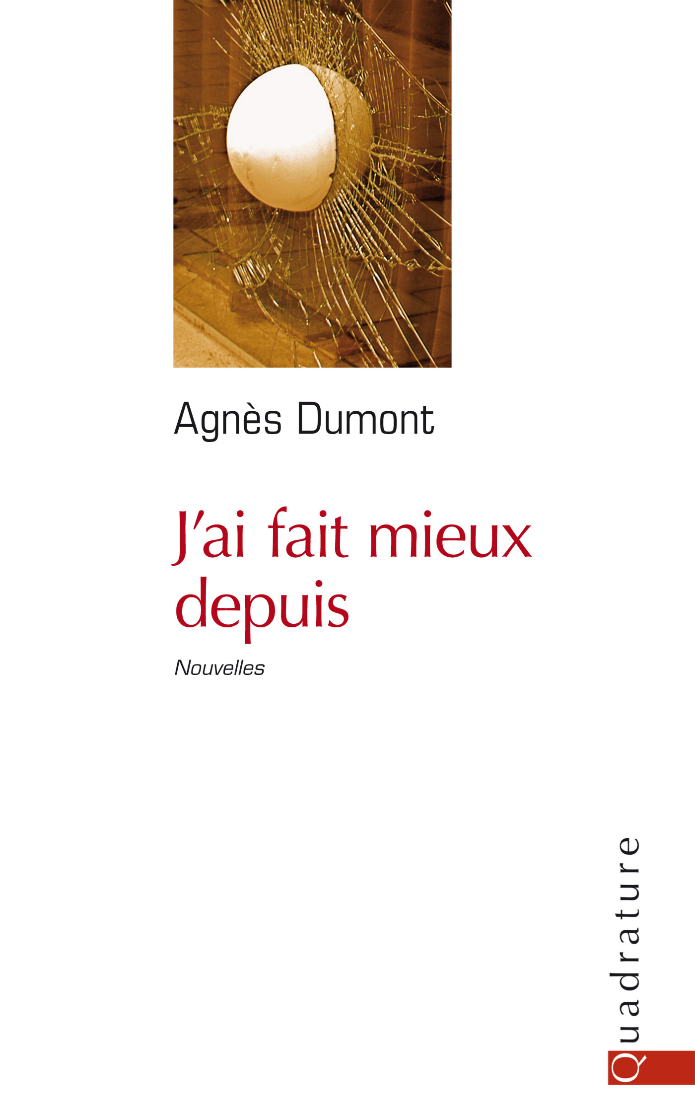 Couverture ebook de J'ai fait mieux depuis, de Agnès Dumont