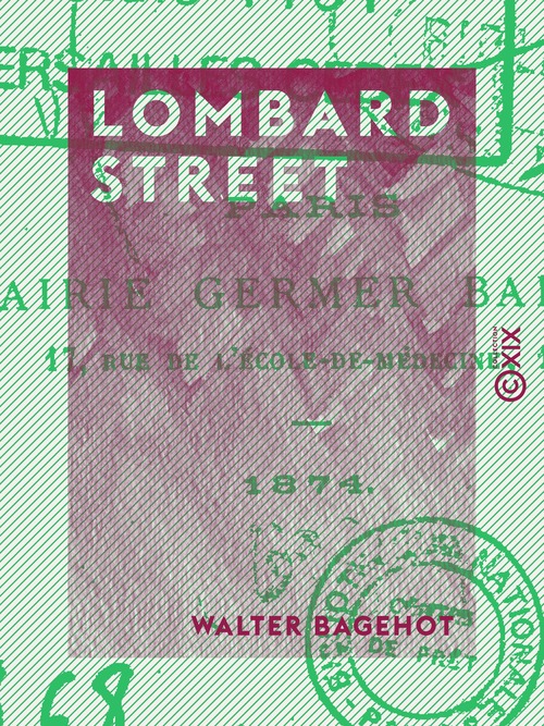 Couverture ebook de Lombard street, de Walter Bagehot