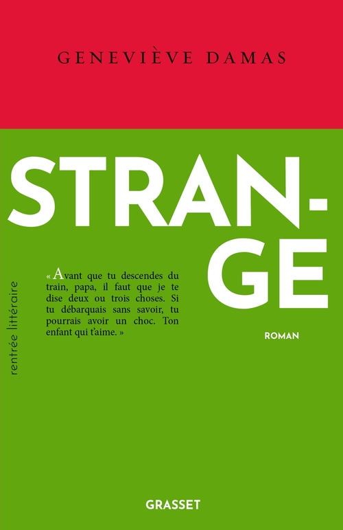 ebook cover of Strange, by Geneviève Damas