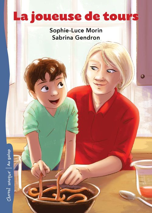 Couverture ebook de La joueuse de tours, de Sophie-Luce Morin