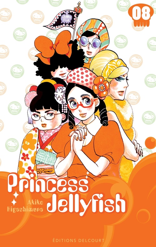 ebook cover of Princess Jellyfish T08, by Akiko Higashimura
