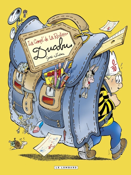 ebook cover of Ducobu La Compil' de la rentrée, by Zidrou