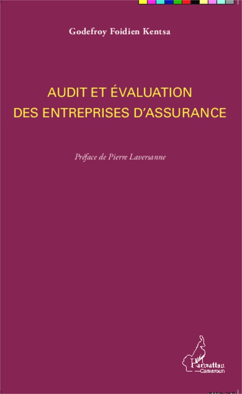 Couverture ebook de Audit et évaluation des entreprises d'assurance, de Godegroy foidien Kentsa