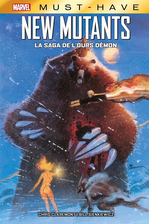 Couverture ebook de Best of Marvel (Must-Have) : Les Nouveaux Mutants - La saga de l'Ours Démon, de Chris Claremont