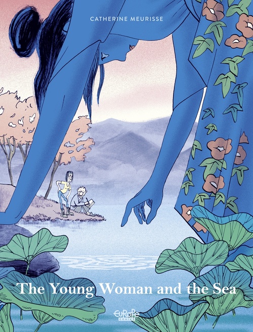 Couverture ebook de The Young Woman and the Sea, de Meurisse Catherine