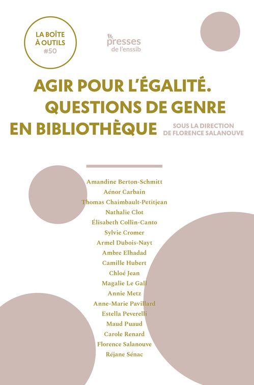 ebook cover of Agir pour l´égalité. Questions de genre en bibliothèque, by