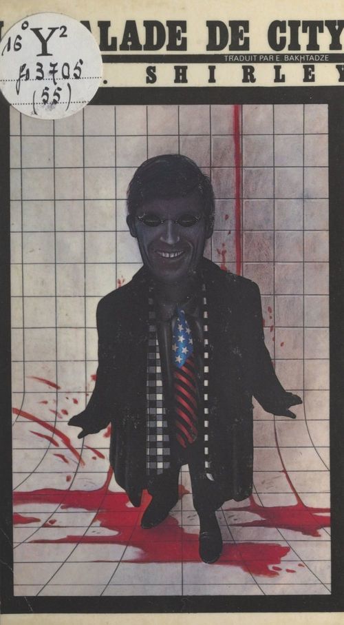 ebook cover of La balade de City, by John Shirley