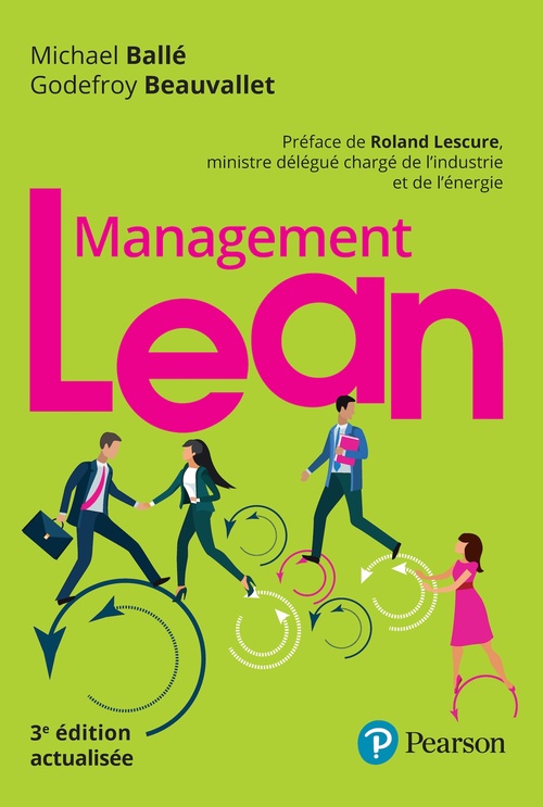 Couverture ebook de Management Lean, de Michael Ballé, Godefroy Beauvallet