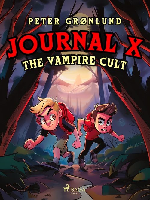 Couverture ebook de Journal X - The Vampire Cult, de Peter Gronlund