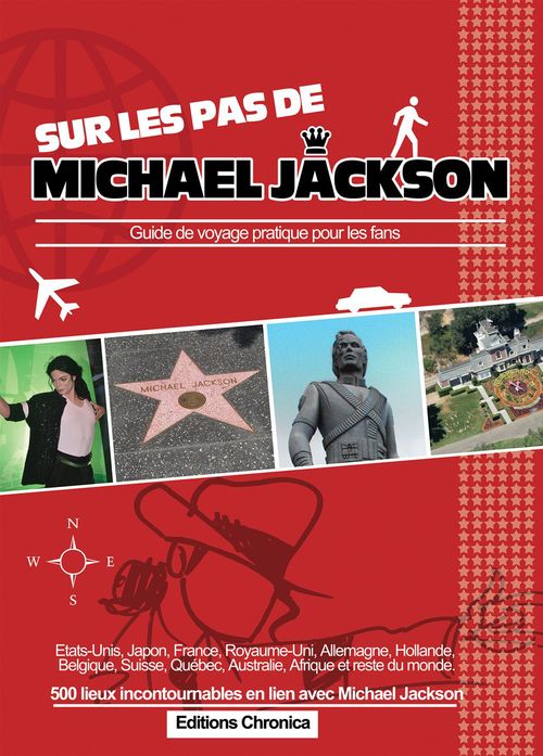 Couverture ebook de Sur les pas de Michael Jackson, de Antoine Cadinot, Christophe Charlot