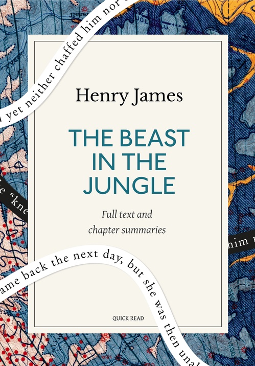 Couverture ebook de The Beast in the Jungle: A Quick Read edition, de Henry James, Quick Read