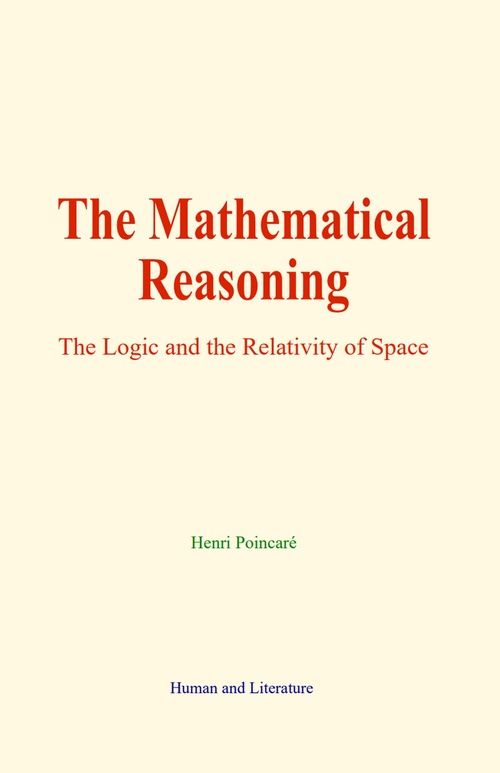 Couverture ebook de The Mathematical Reasoning, de Henri Poincare