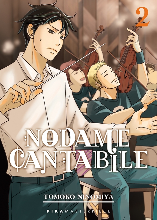 Couverture ebook de Nodame Cantabile T02, de Tomoko Ninomiya