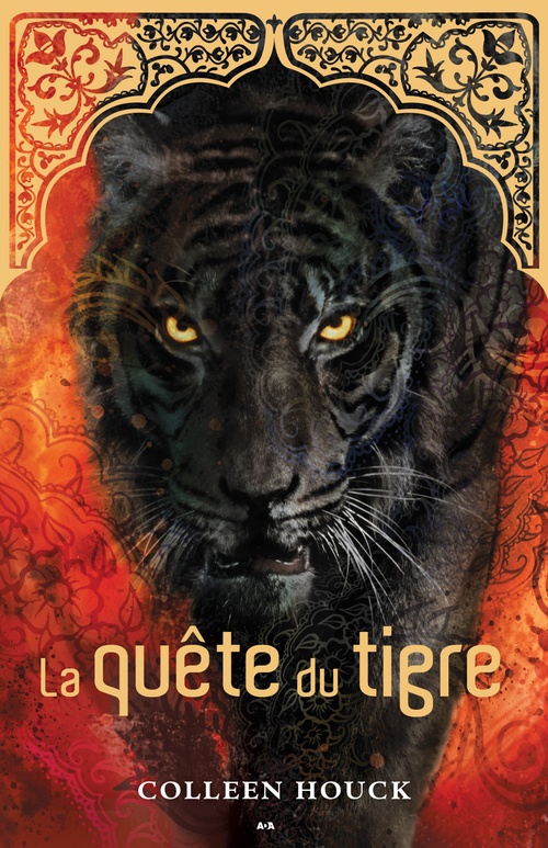 ebook cover of La quête du tigre, by Colleen Houck