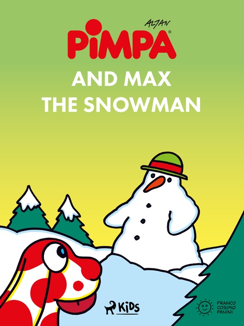 ebook cover of Pimpa and Max the snowman, by Altan