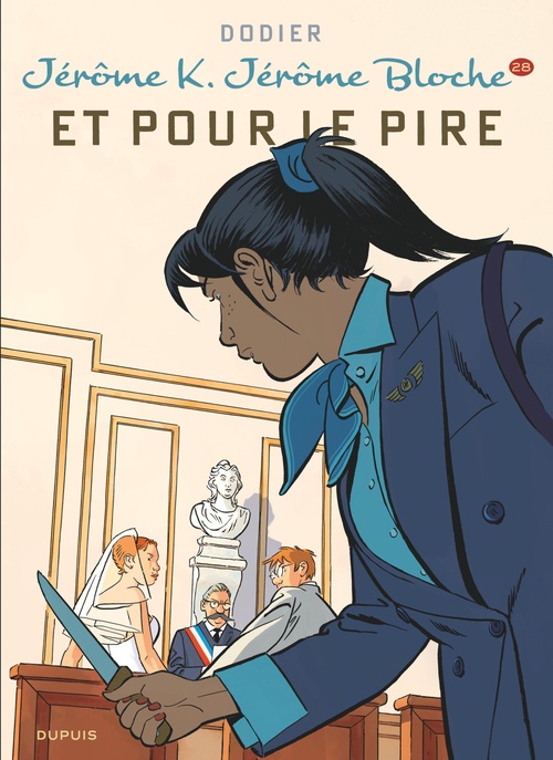 Couverture ebook de Jérôme K. Jérôme Bloche - Tome 28 - Et pour le pire, de Dodier