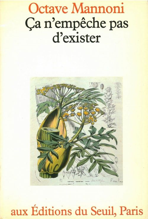 ebook cover of Ça n'empêche pas d'exister, by Mannoni Octave