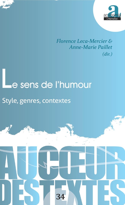 ebook cover of Le sens de l'humour, by Florence Leca-Mercier, Anne-Marie Paillet