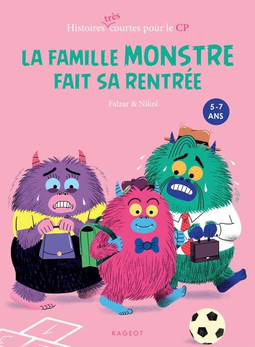 ebook cover of La famille Monstre fait sa rentrée, by Falzar, Nikol