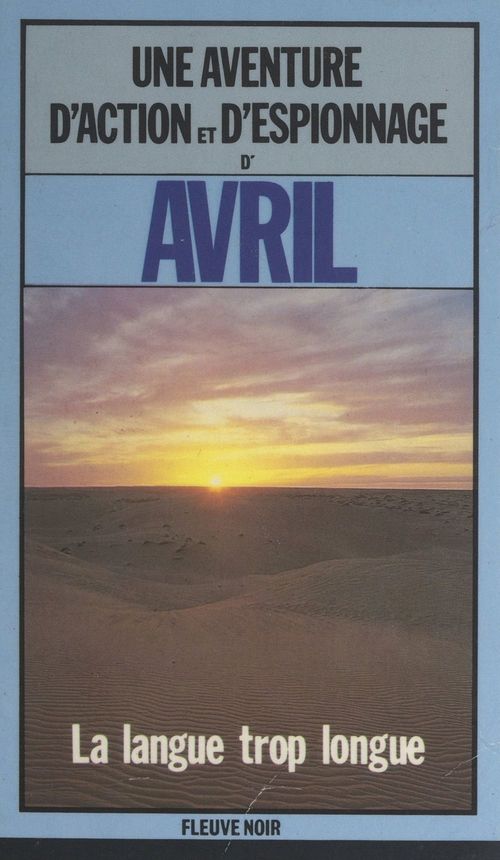 ebook cover of La langue trop longue, by Marc Avril