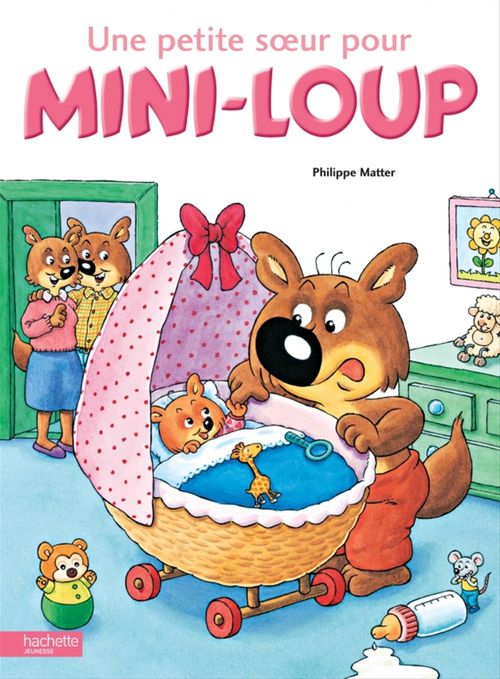 Couverture ebook de Une petite soeur pour Mini-Loup, de Philippe Matter
